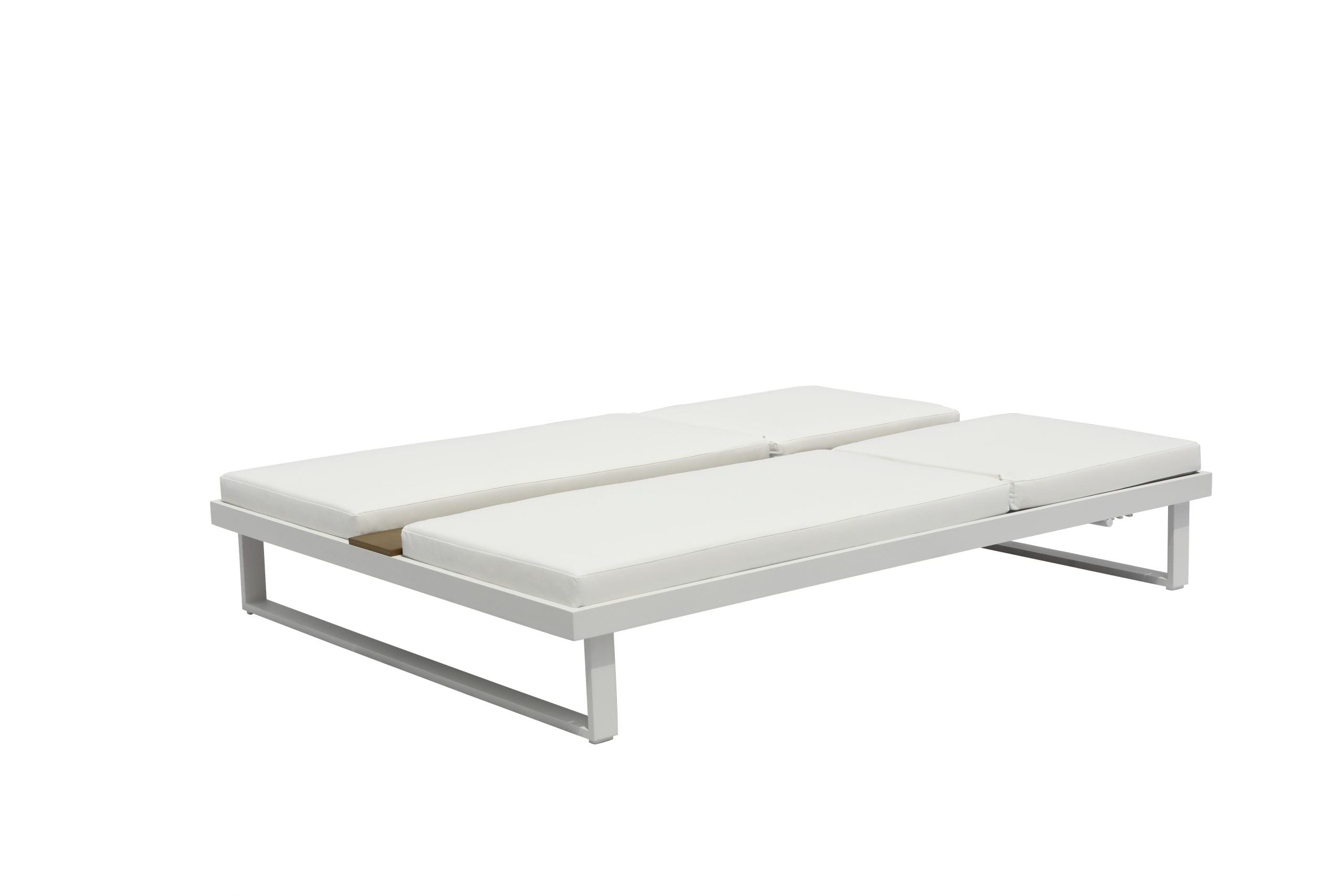 Sandy Outdoor Double Chaise detail image - Resin Society