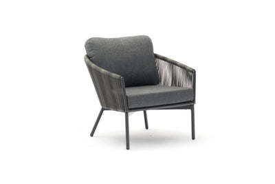 Yarrow Outdoor Chair and Ottoman by DEKOR - Resin Society