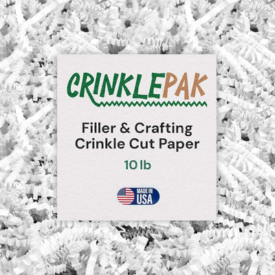 10 LB White Crinkle Paper by CrinklePak - product image 2 for Resin Society
