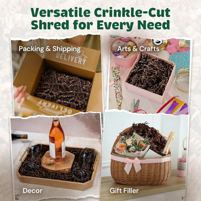 40 LB Chocolate Crinkle Paper by CrinklePak - product image 6 for Resin Society