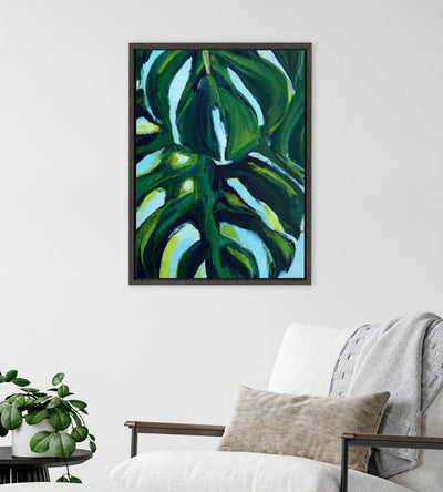 Sylvie Blank Framed Canvas 18x24