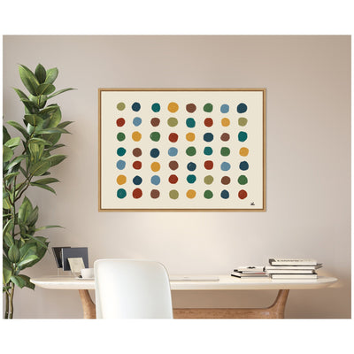Meditation No.
3 by Kelly Knaga Framed Canvas Wall Art Print