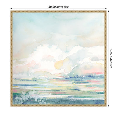 Sylvie Stillness Framed Canvas by Julie Maida