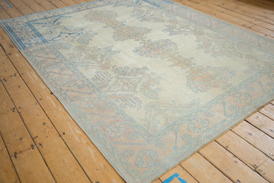 6.5x9 Vintage Distressed Oushak Carpet by Old New House® - product image 3 for Resin Society
