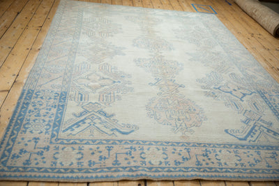 6.5x9 Vintage Distressed Oushak Carpet by Old New House® - product image 5 for Resin Society