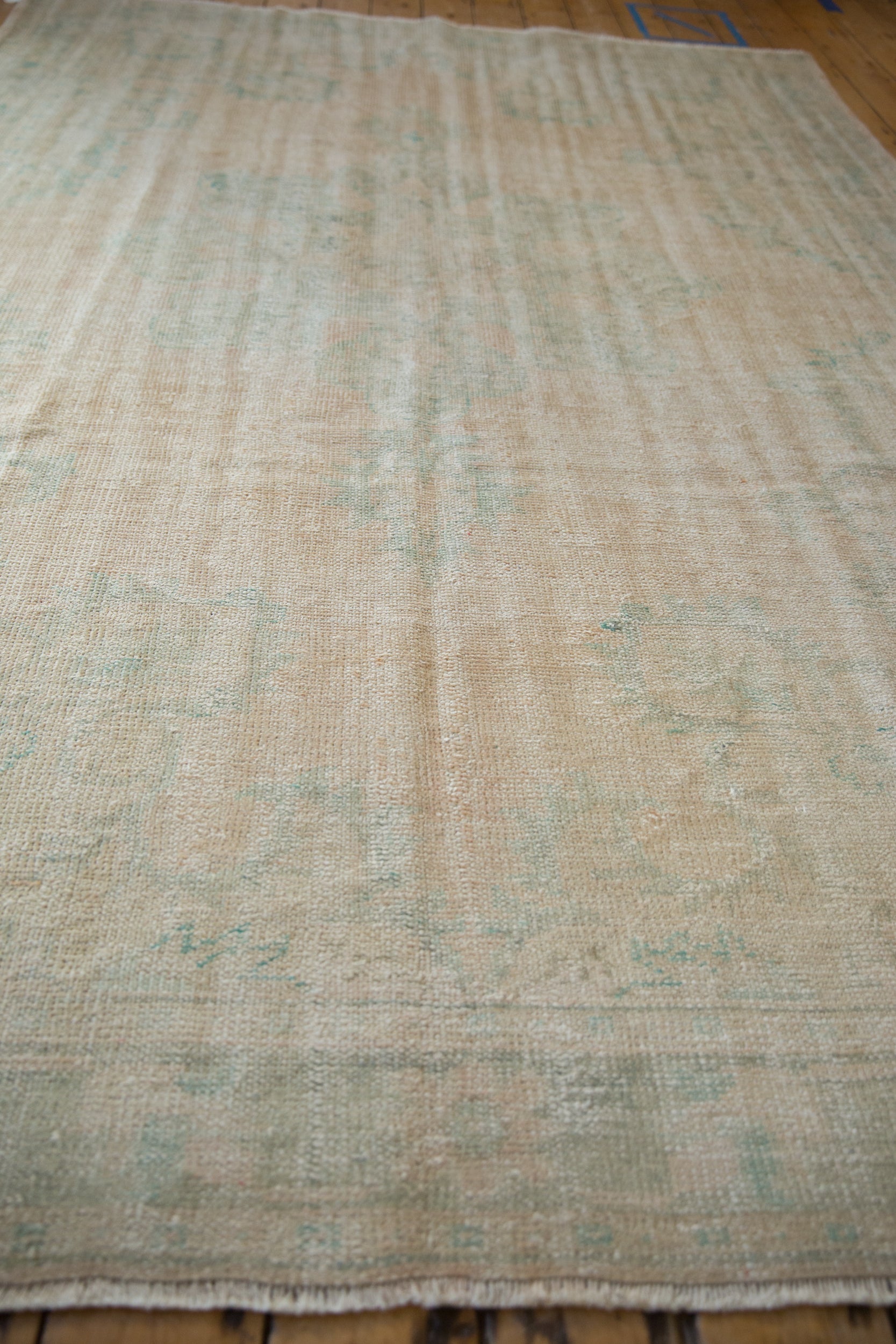 6.5x10 Vintage Distressed Oushak Carpet by Old New House® - product image 8 for Resin Society