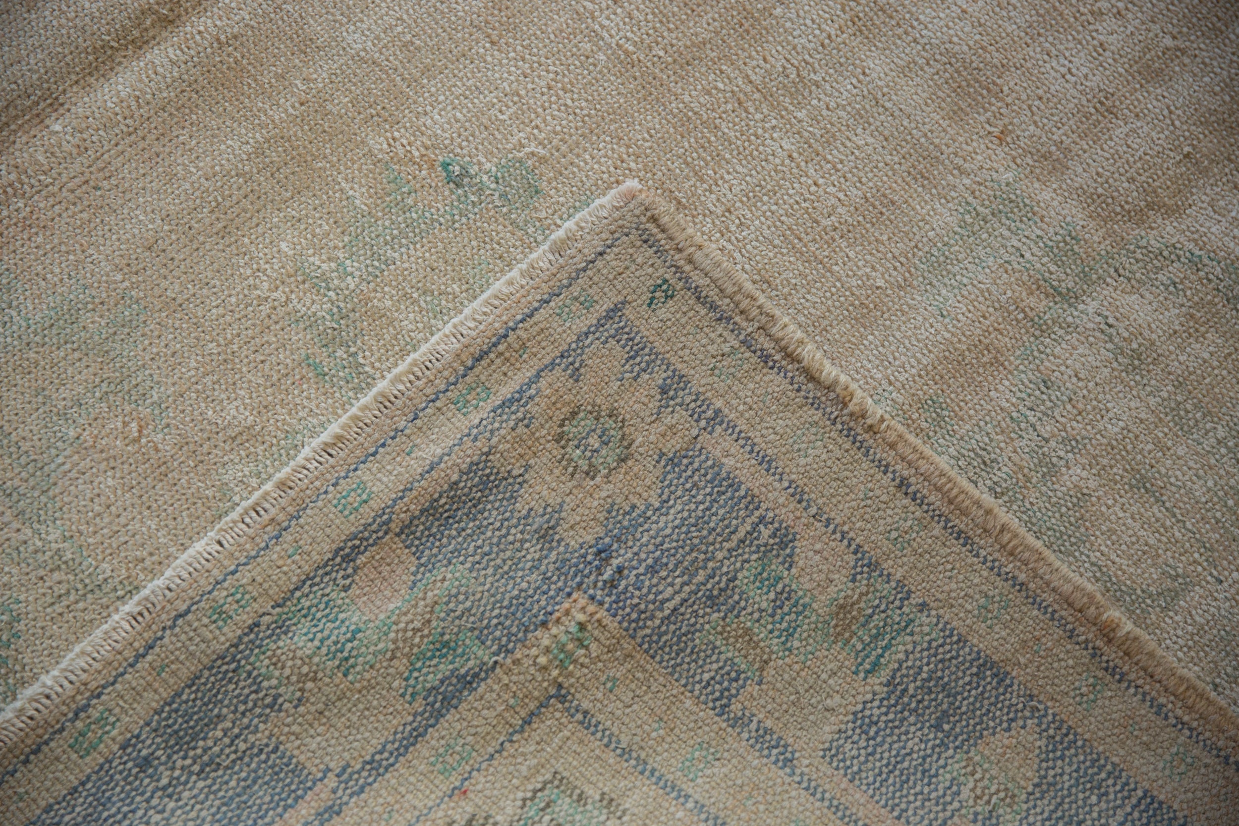 6.5x10 Vintage Distressed Oushak Carpet by Old New House® - product image 9 for Resin Society