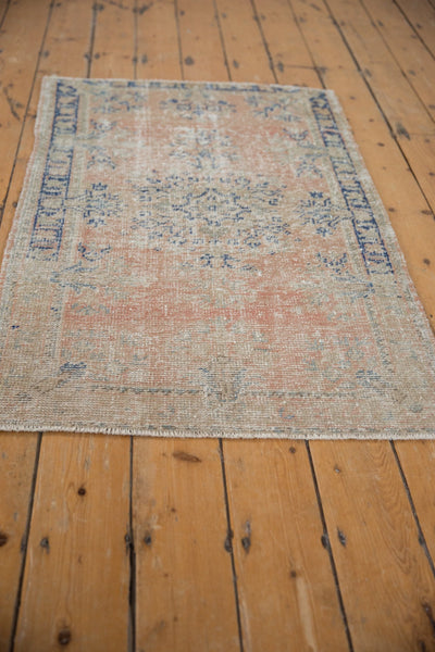2.5x4.5 Vintage Distressed Oushak Rug