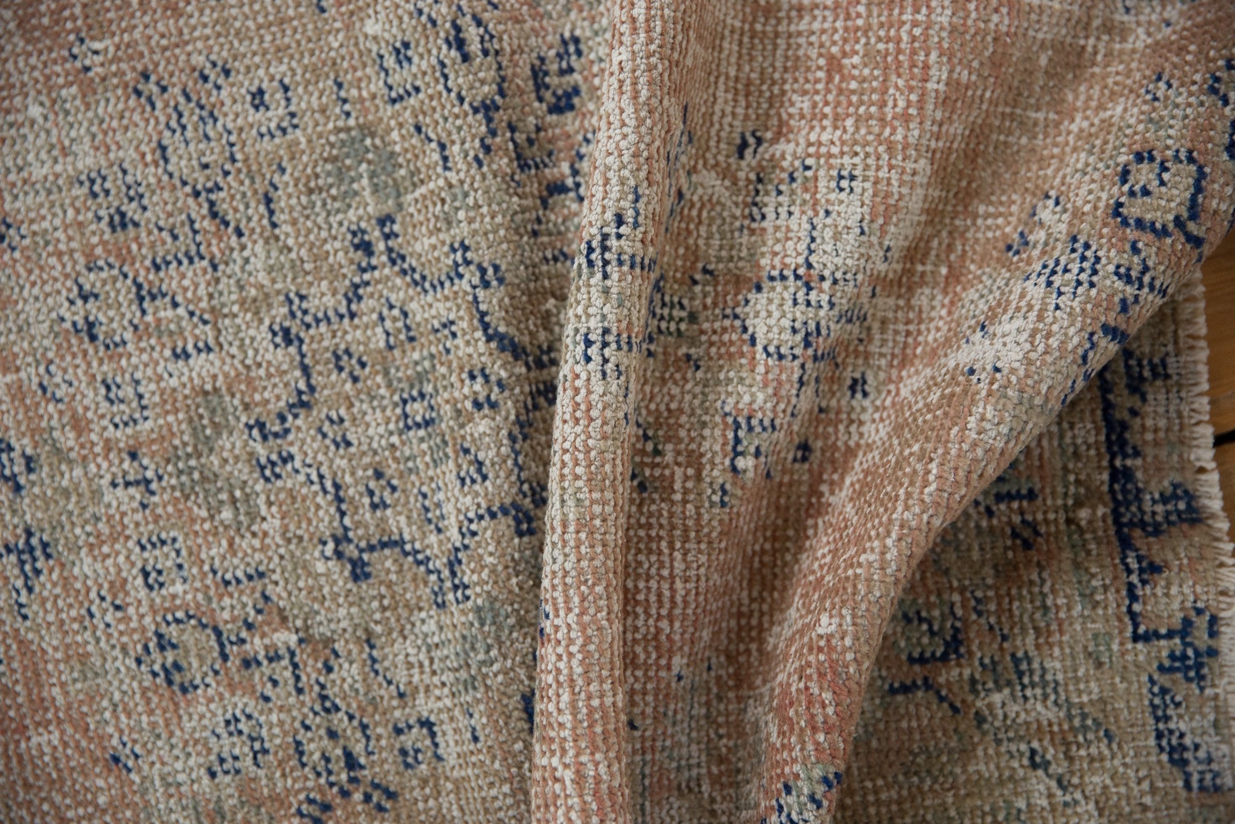 2.5x4.5 Vintage Distressed Oushak Rug