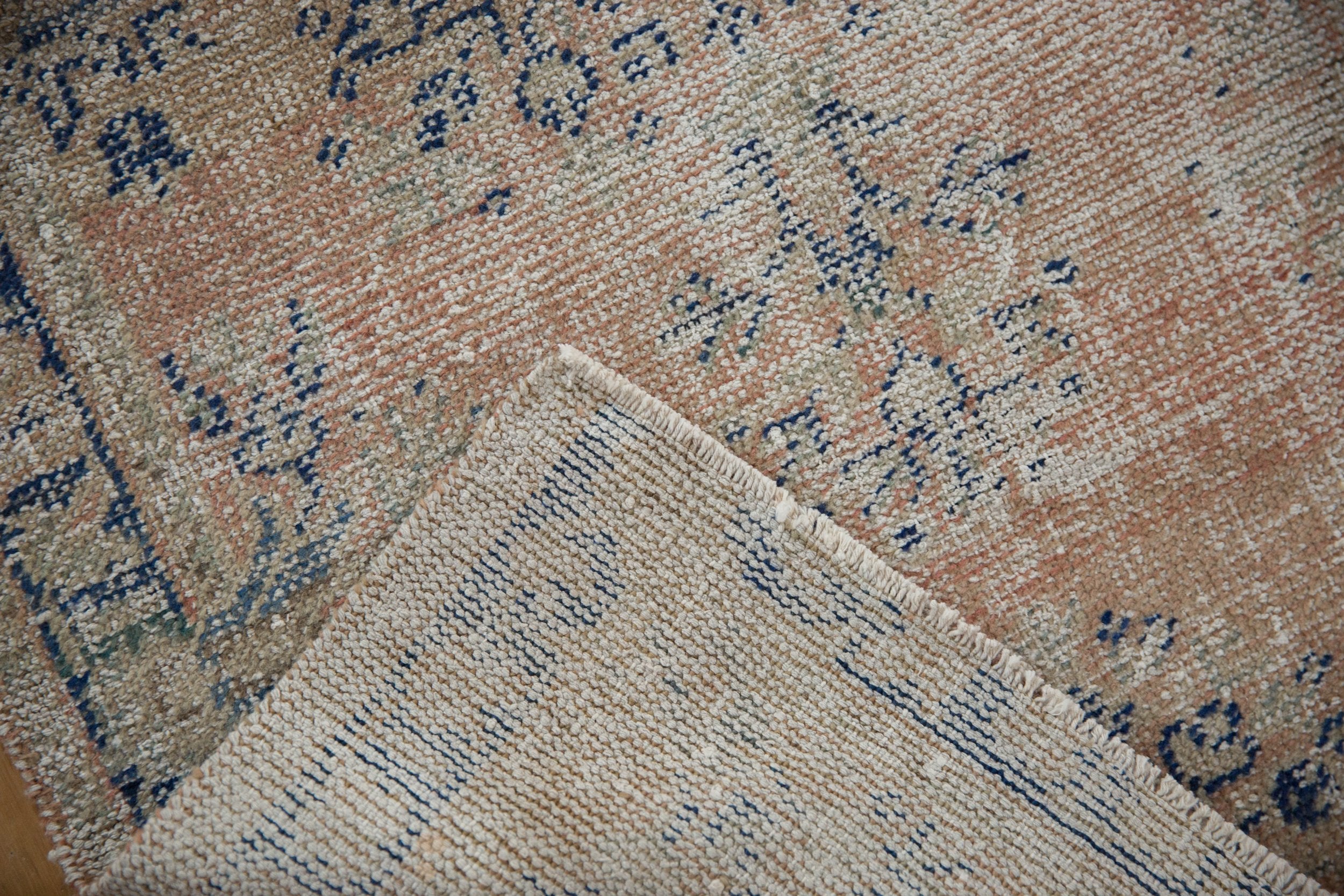 2.5x4.5 Vintage Distressed Oushak Rug