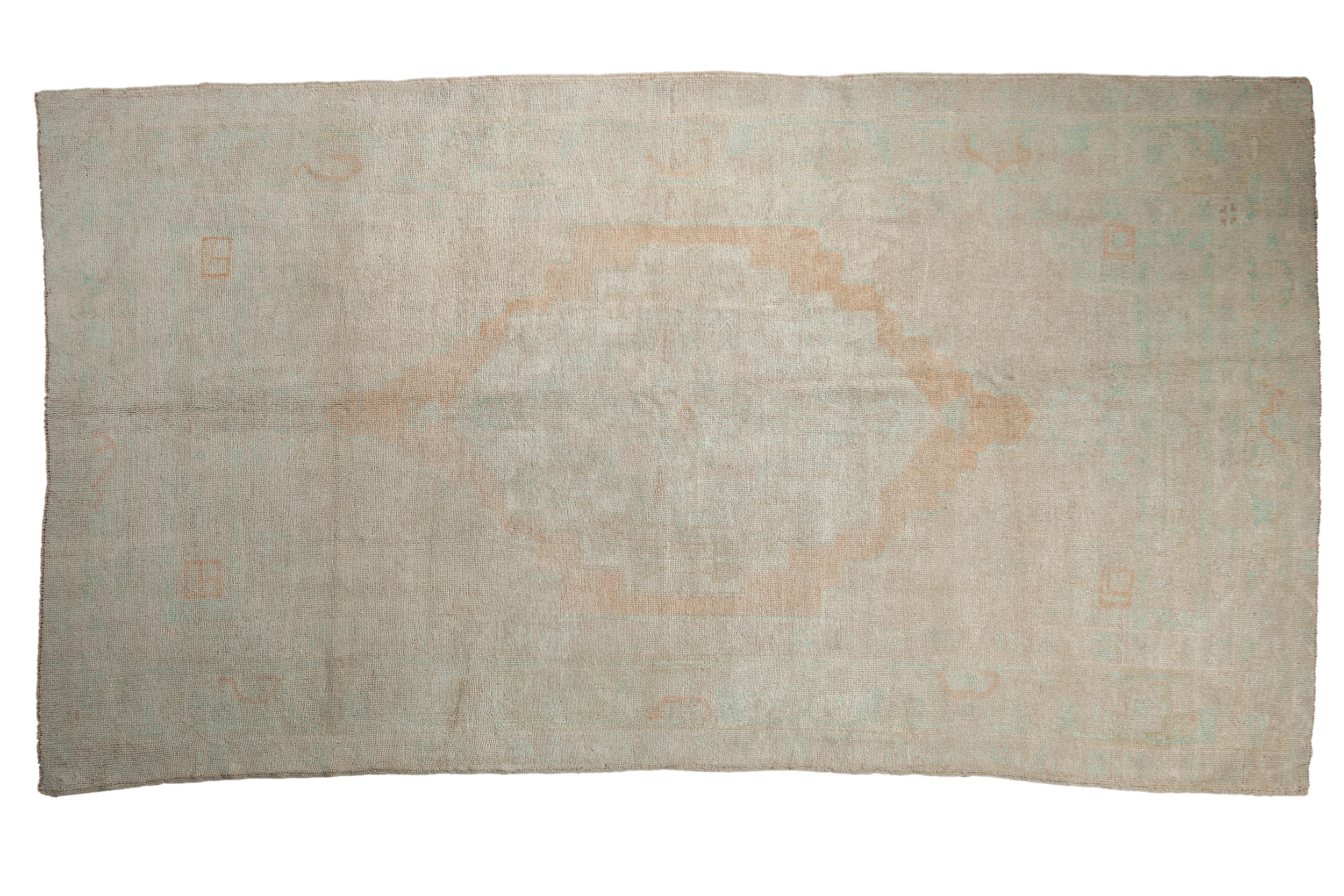 5x9.5 Vintage Distressed Oushak Carpet by Old New House® - main product image for Resin Society