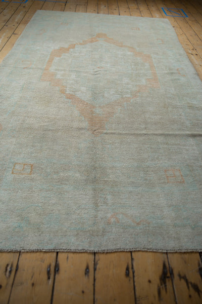 5x9.5 Vintage Distressed Oushak Carpet by Old New House® - product image 4 for Resin Society