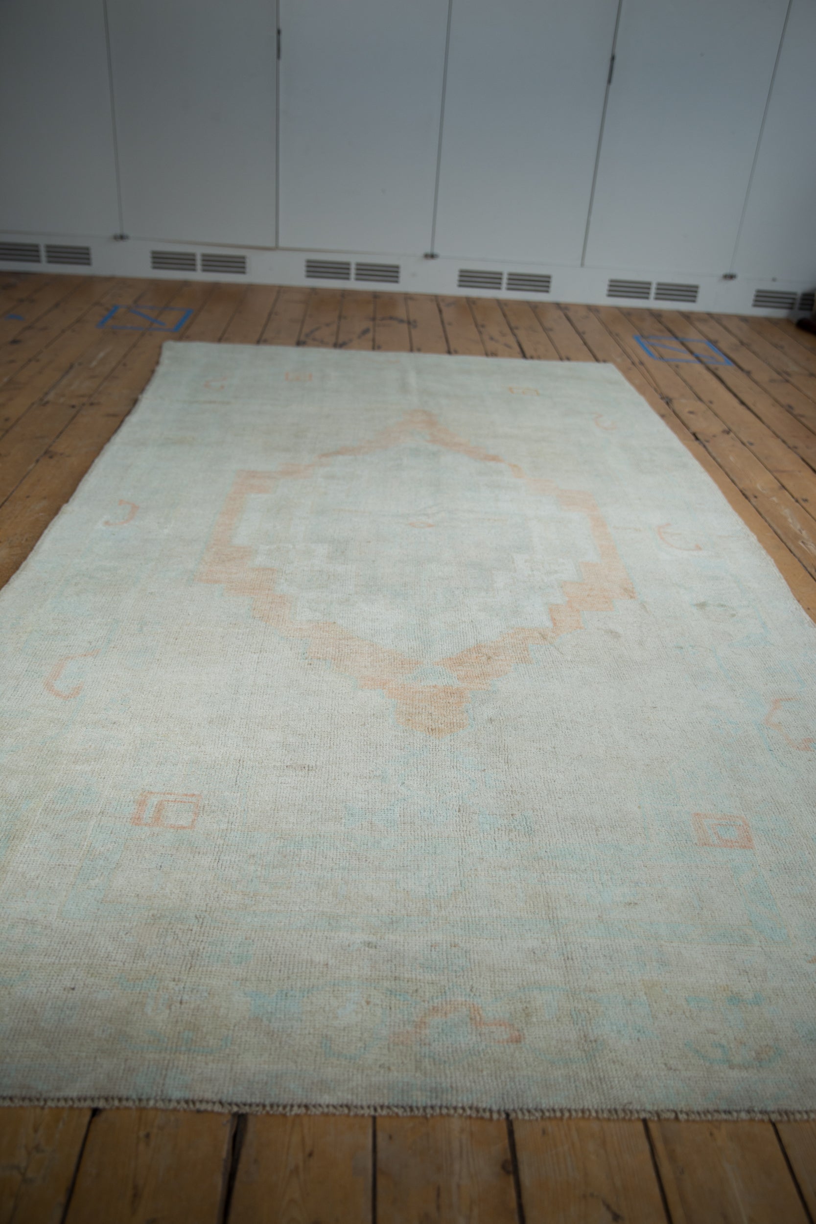 5x9.5 Vintage Distressed Oushak Carpet by Old New House® - product image 8 for Resin Society