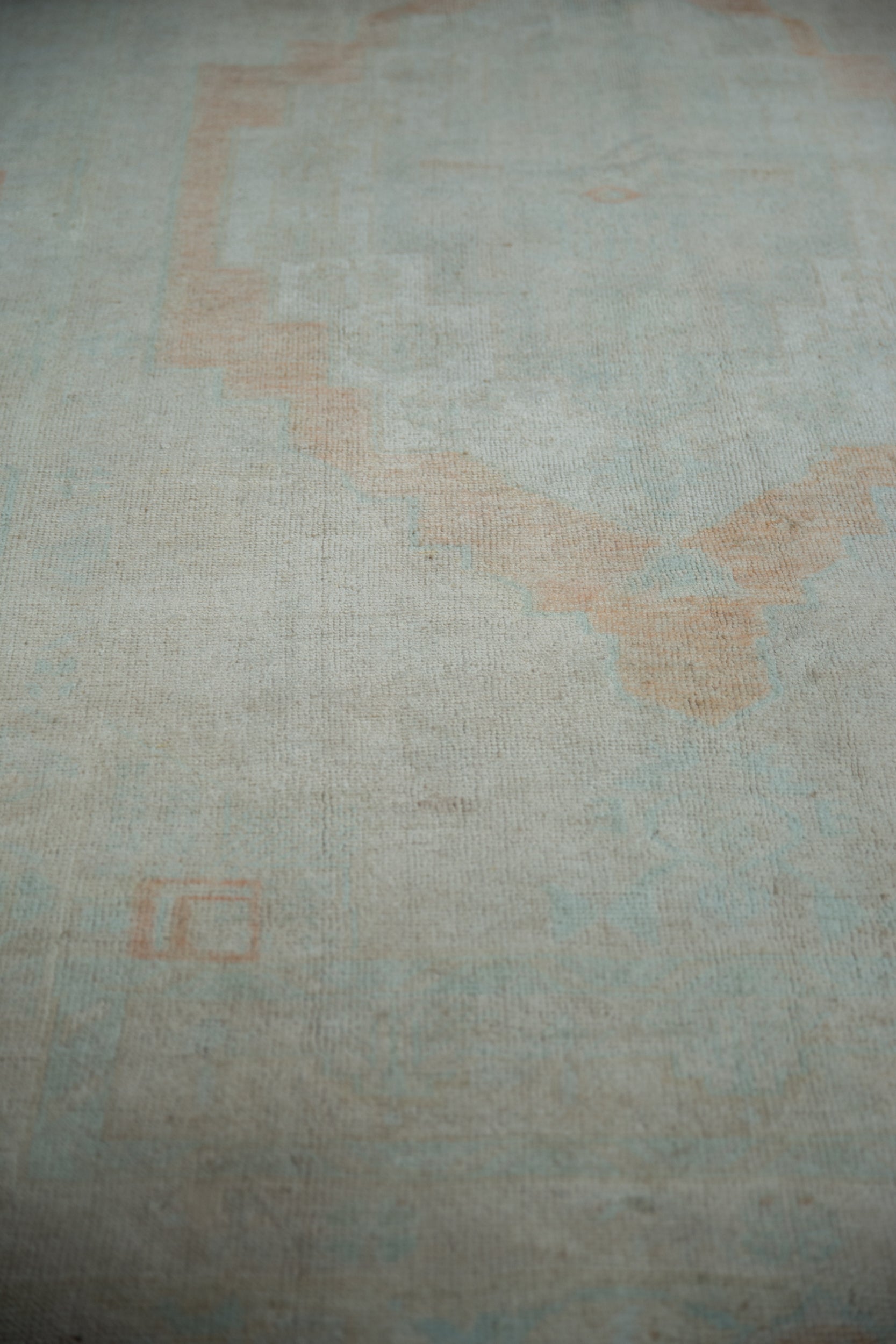 5x9.5 Vintage Distressed Oushak Carpet by Old New House® - product image 9 for Resin Society