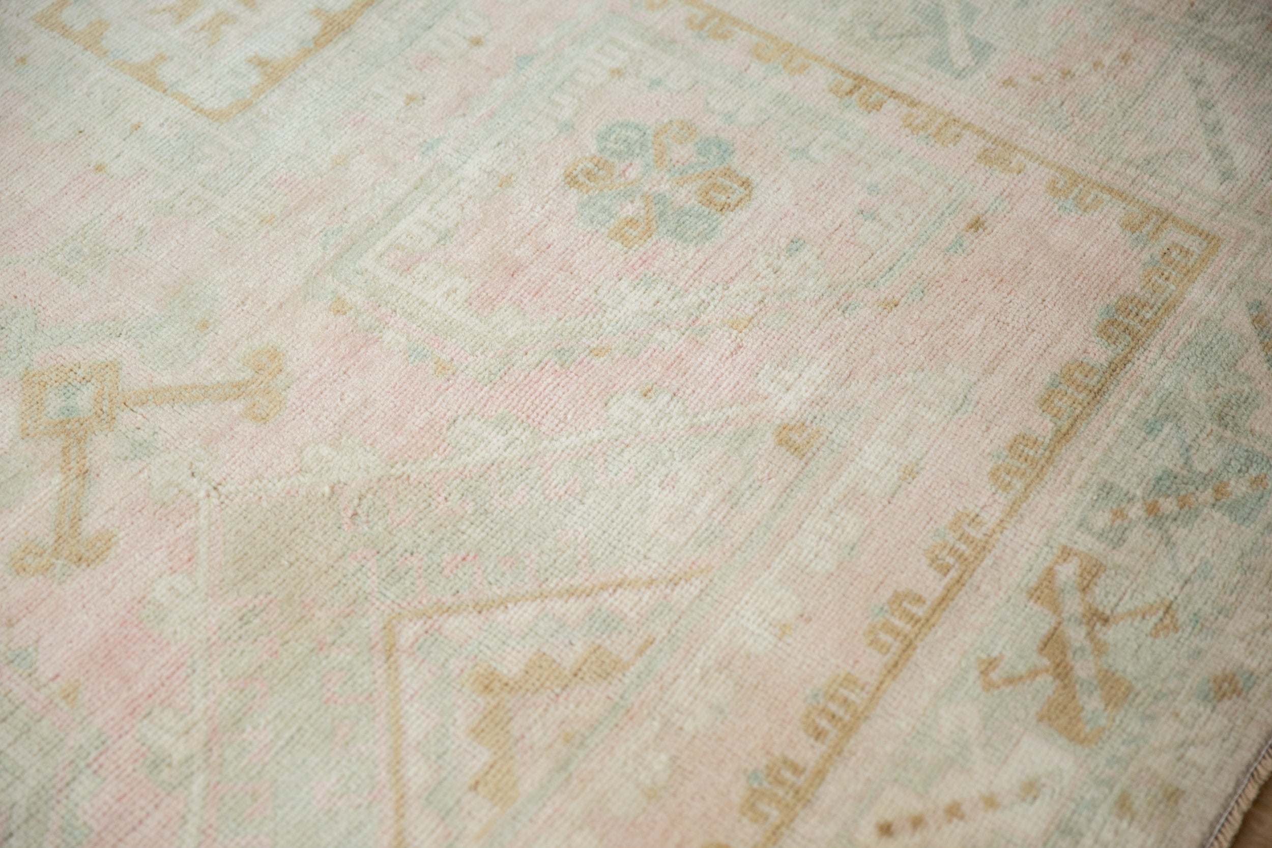 6x9 Vintage Distressed Oushak Carpet by Old New House® - product image 9 for Resin Society