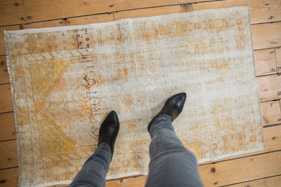 2.5x4 Vintage Distressed Oushak Rug