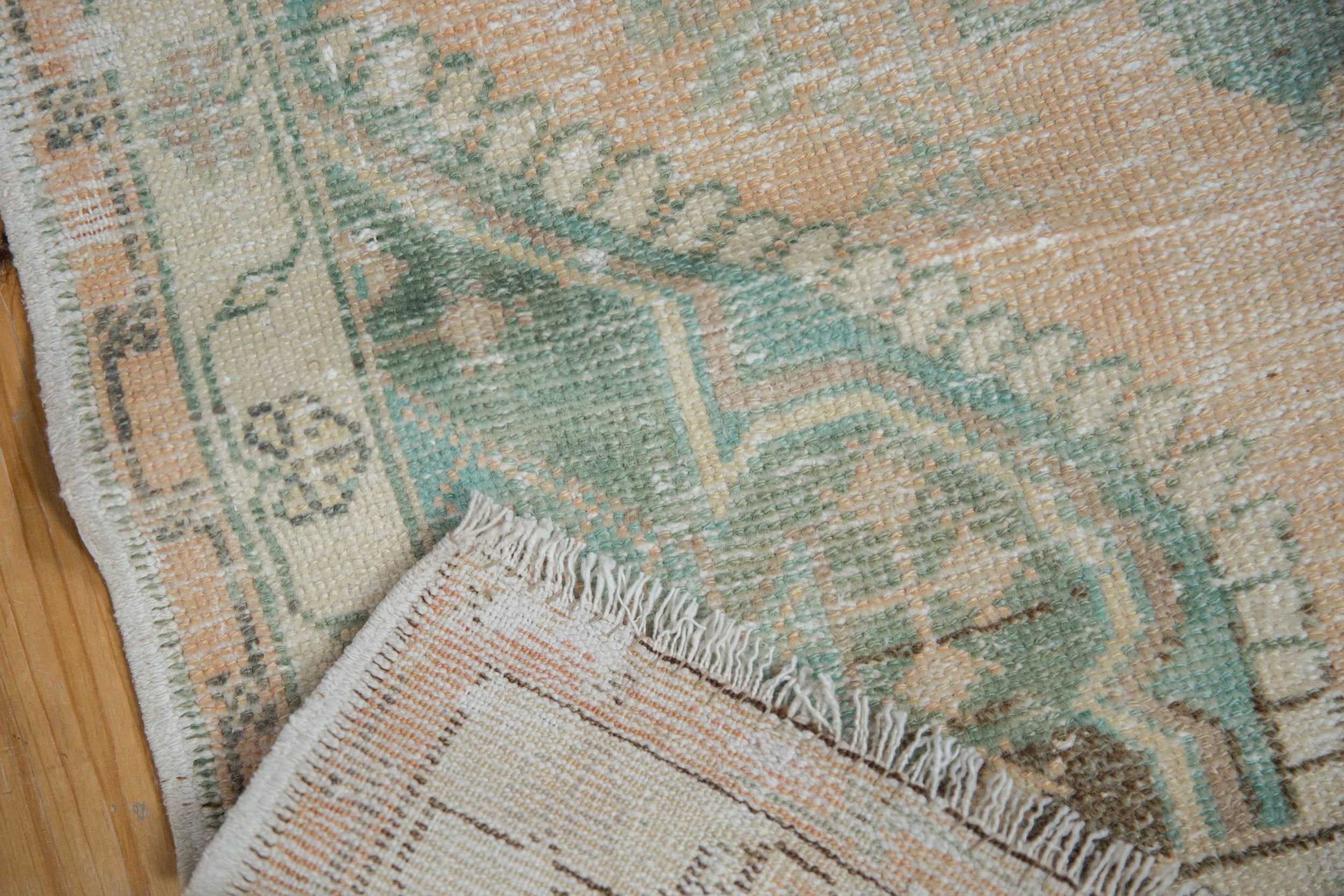 3x5.5 Vintage Distressed Oushak Rug by Old New House® - product image 8 for Resin Society