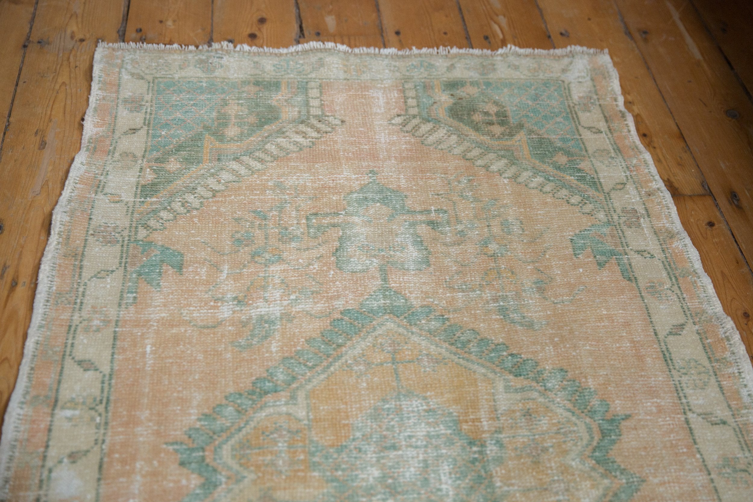 3x5.5 Vintage Distressed Oushak Rug by Old New House® - product image 9 for Resin Society