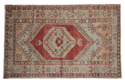 3.5x6 Vintage Distressed Oushak Rug by Old New House® - main product image for Resin Society