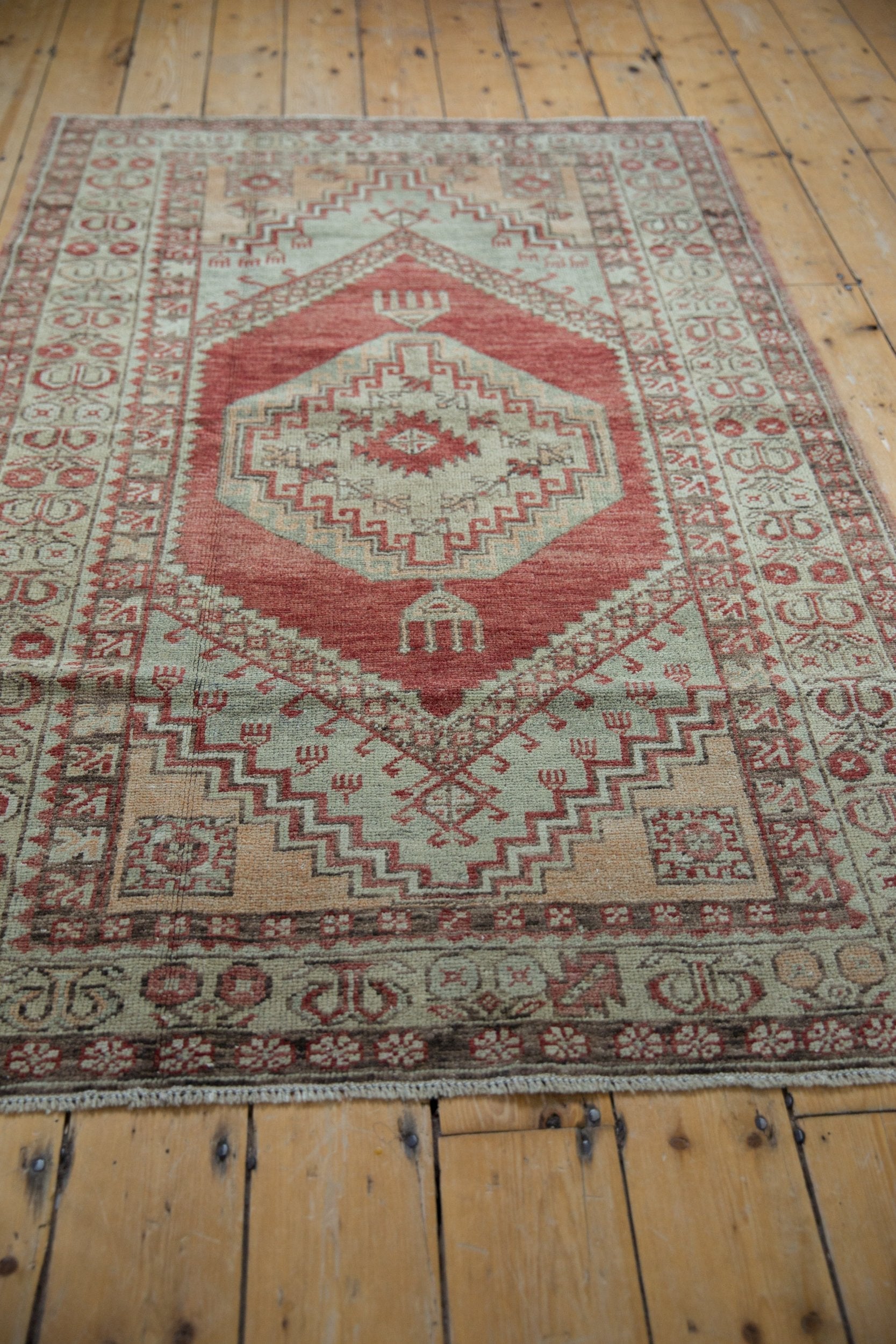3.5x6 Vintage Distressed Oushak Rug by Old New House® - product image 3 for Resin Society