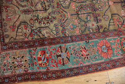 4x6.5 Antique Farahan Sarouk Rug by Old New House® - product image 7 for Resin Society