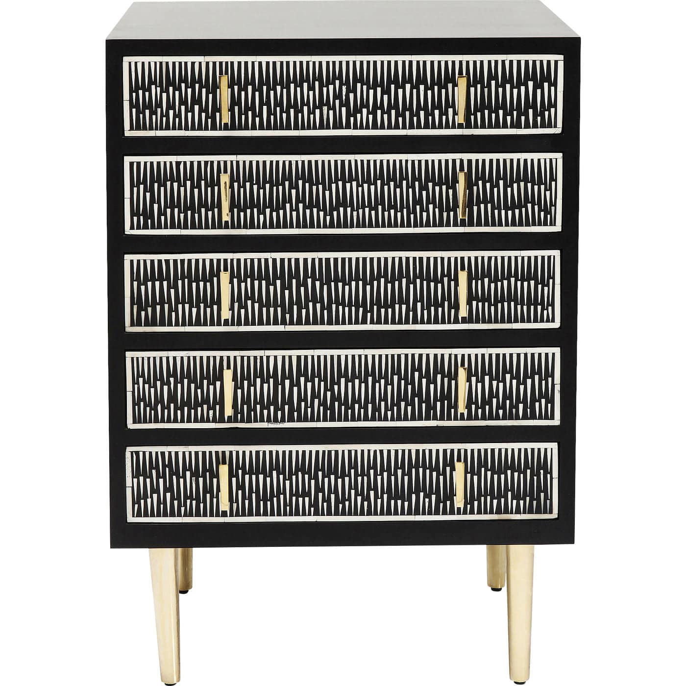 Dresser Piano 5 Drawers by DEKOR - main product image for Resin Society