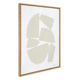 Sylvie Constructed I Neutral Framed Canvas