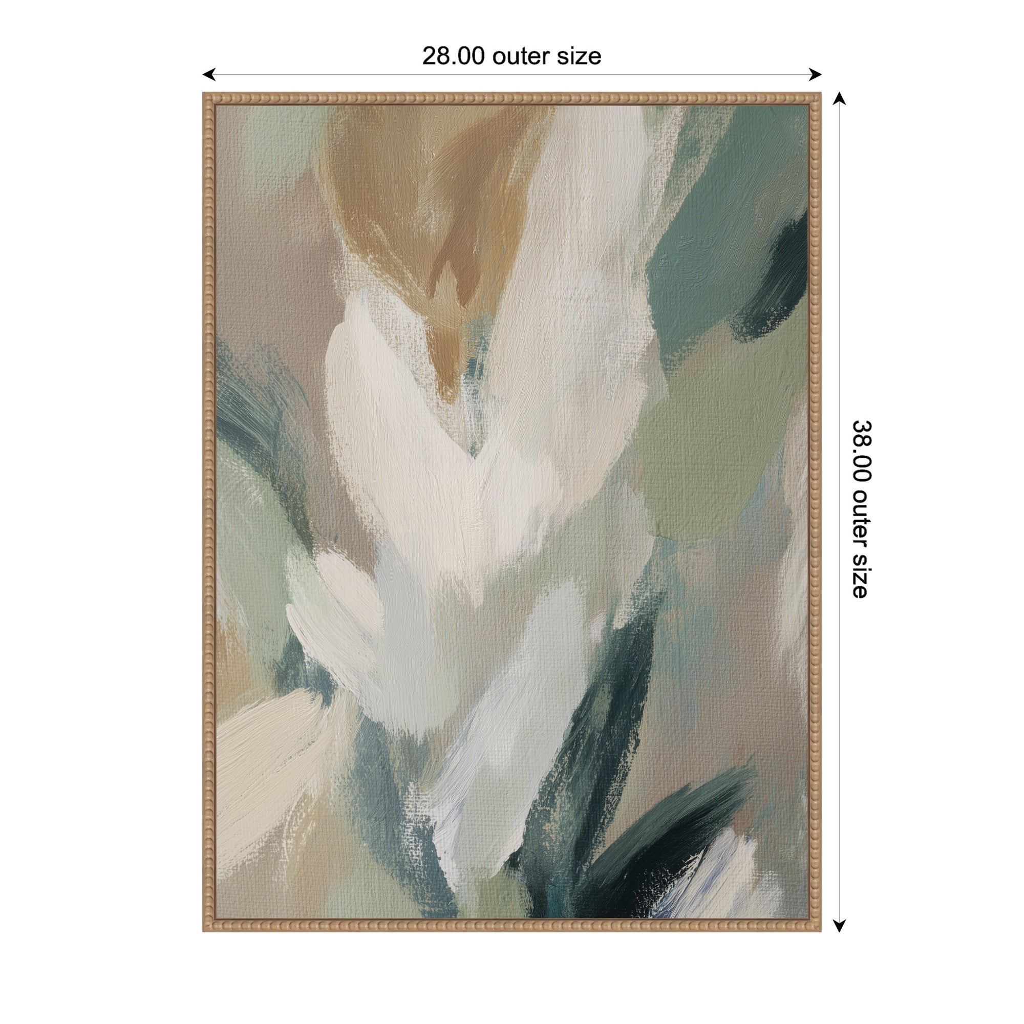 Plant Form No.
1 by Amy Lighthall Framed Canvas Wall Art Print