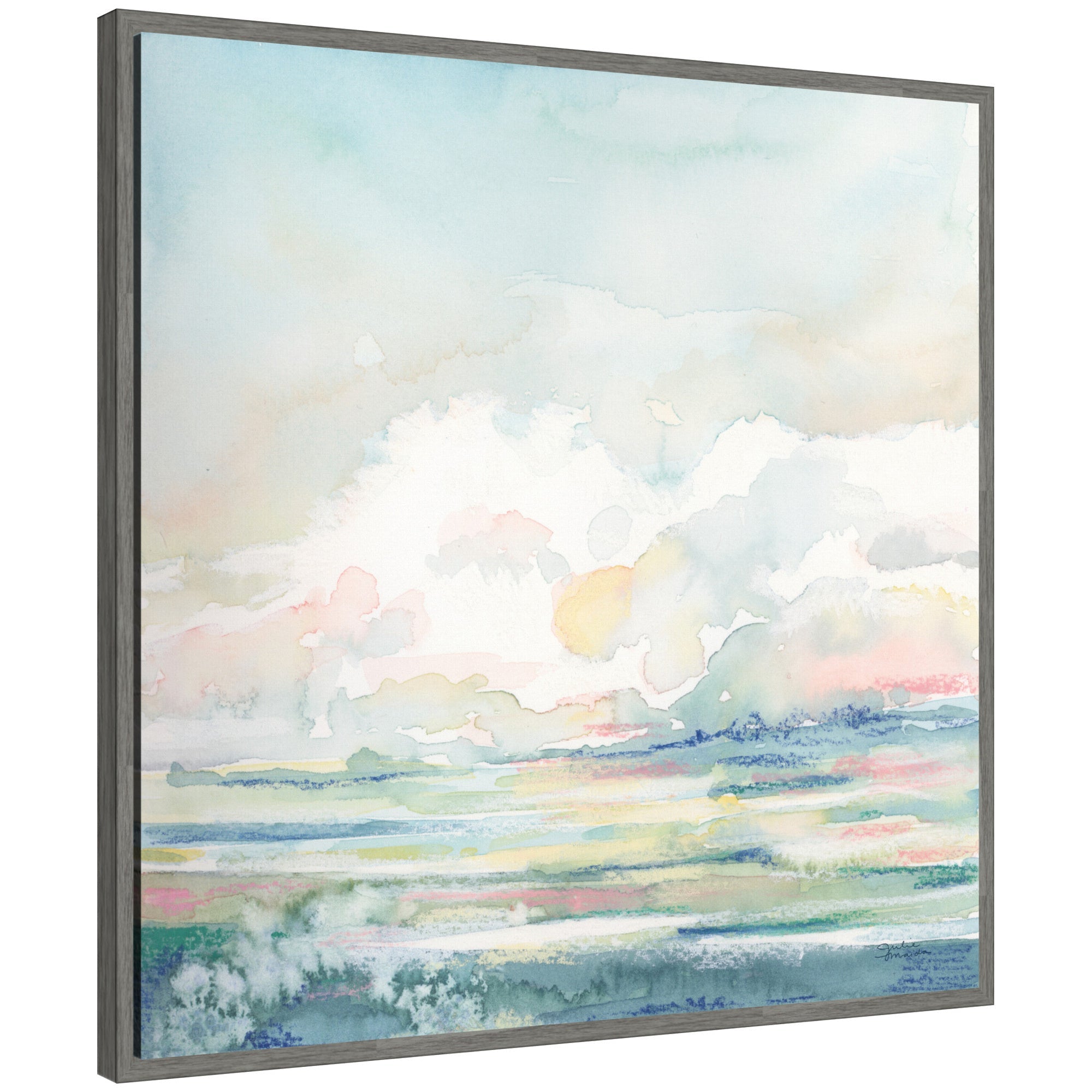 Sylvie Stillness Framed Canvas by Julie Maida