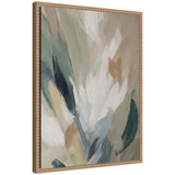 Framed canvas wall art titled Plant Form No.
2 by Amy Lighthall showing botanical shapes in muted colors