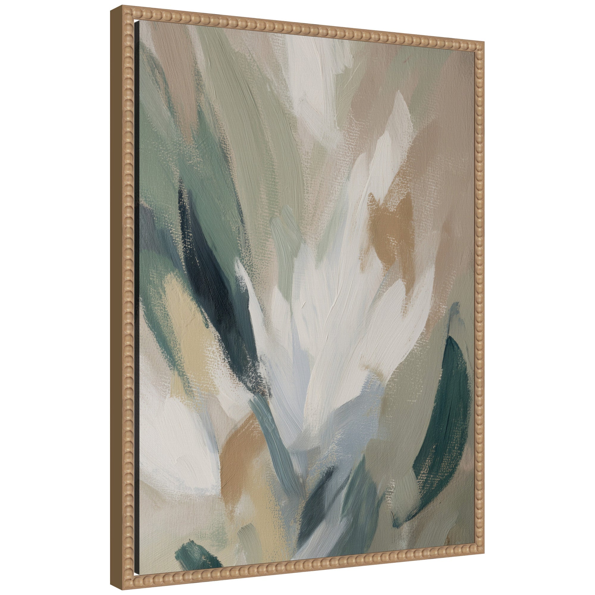 Framed canvas wall art titled Plant Form No.
2 by Amy Lighthall showing botanical shapes in muted colors