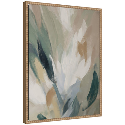 Framed canvas wall art titled Plant Form No.
2 by Amy Lighthall showing botanical shapes in muted colors