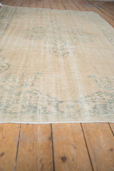 5.5x8.5 Vintage Distressed Oushak Carpet