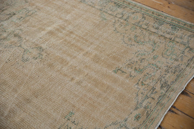 5.5x8.5 Vintage Distressed Oushak Carpet