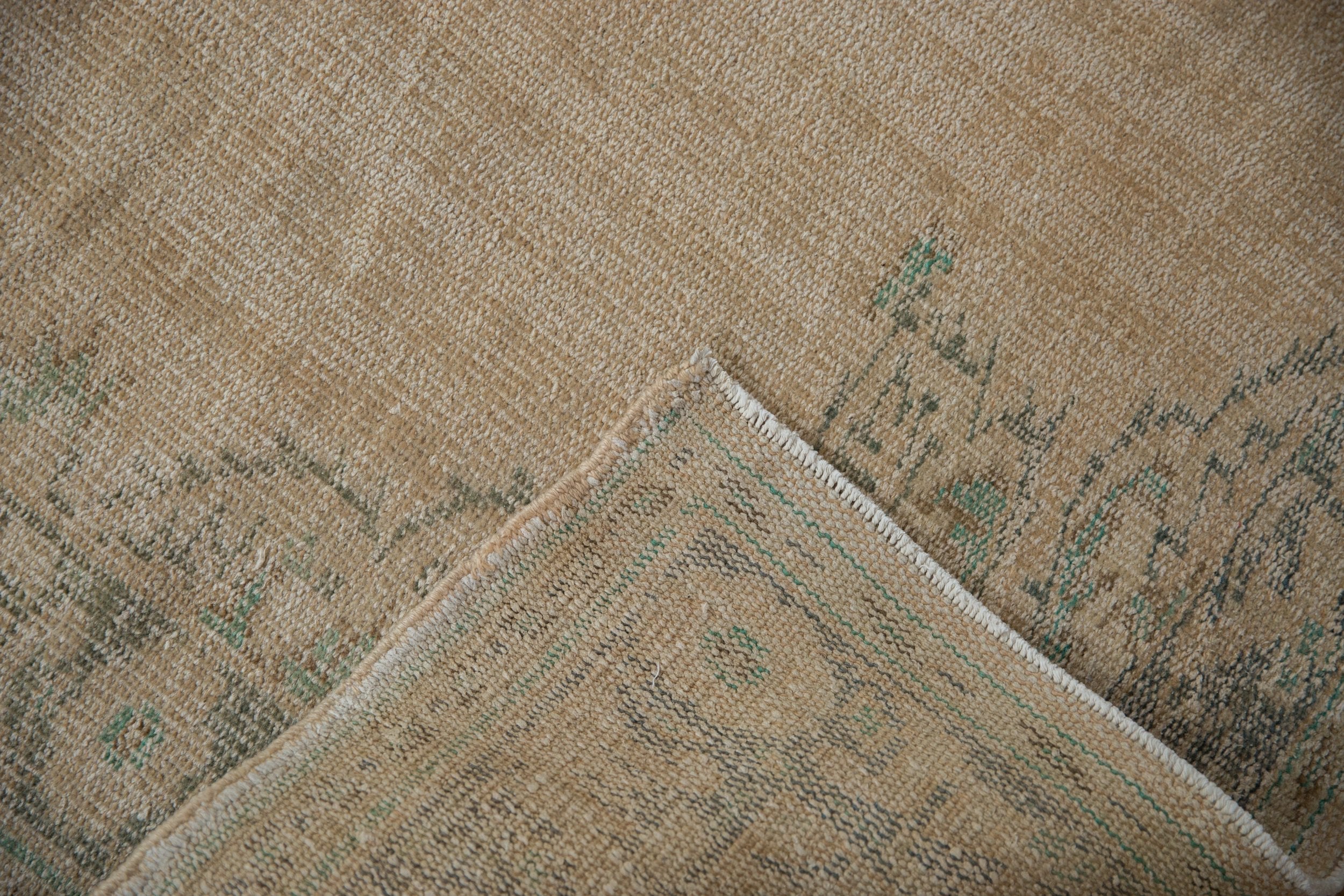 5.5x8.5 Vintage Distressed Oushak Carpet