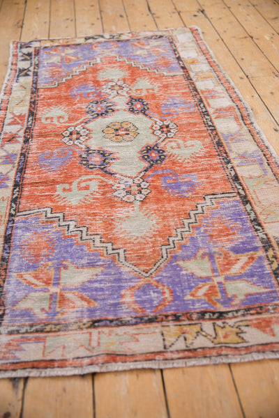 3x6 Vintage Distressed Oushak Rug Runner by Old New House® - product image 6 for Resin Society