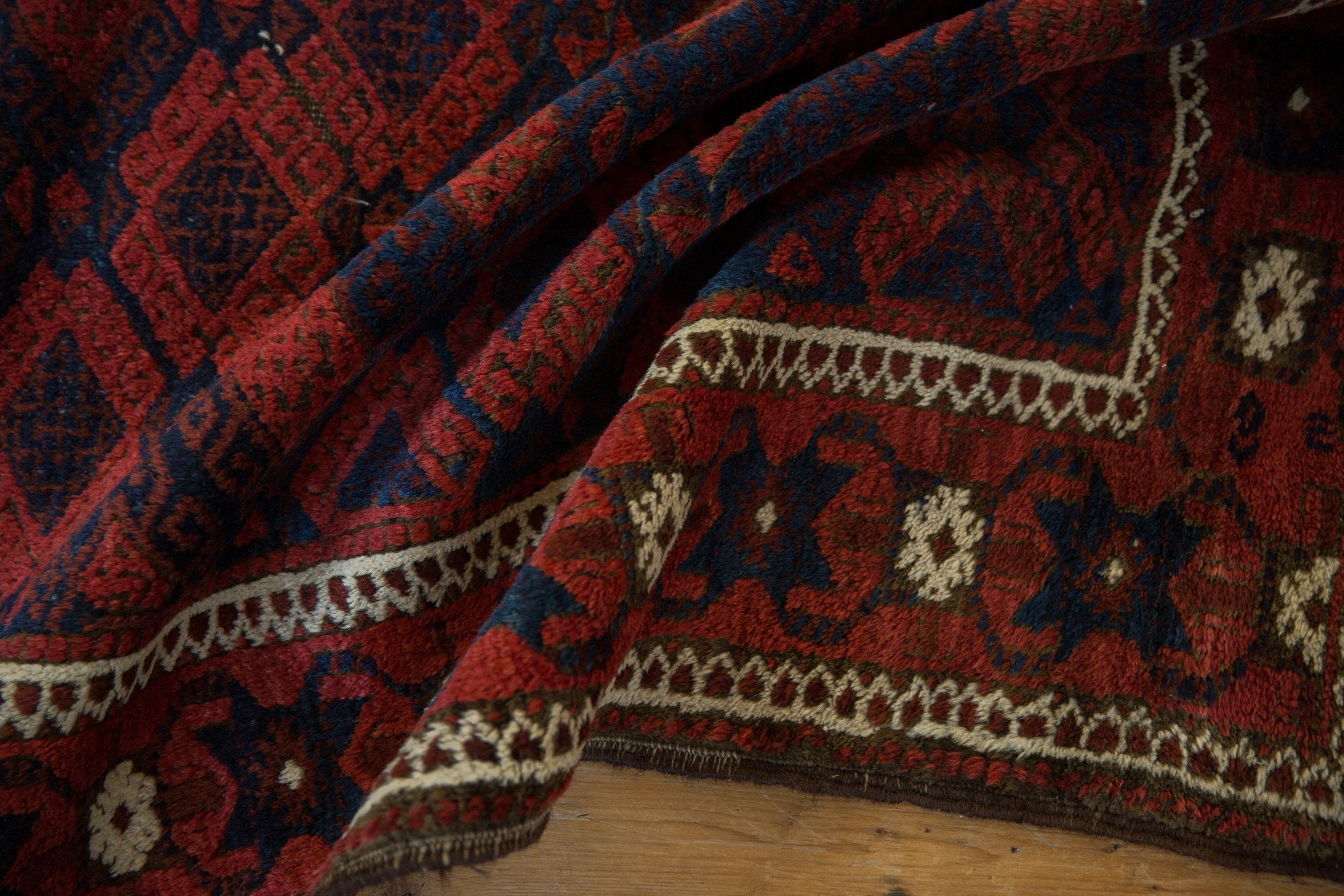 3.5x6 Antique Belouch Rug by Old New House® - product image 9 for Resin Society