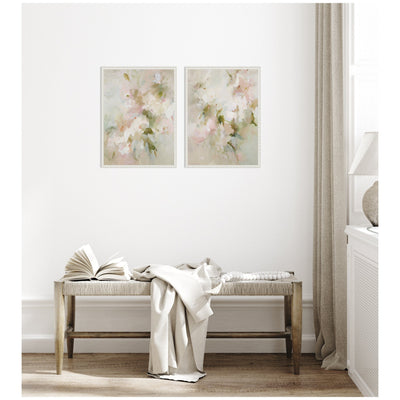Bloom No.
1 & No.
2 2 Piece Framed Canvas Wall Art Set by Amy Lighthall