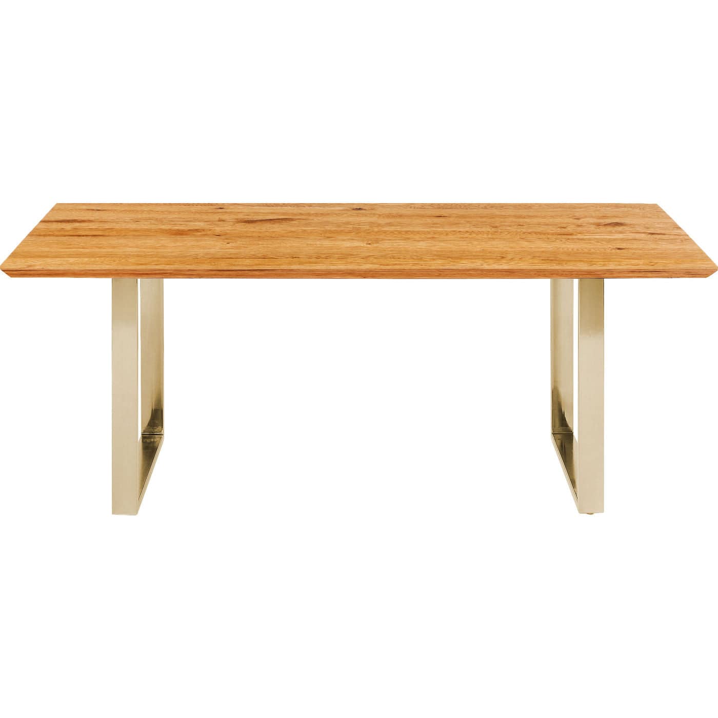 Table Symphony Oak Brass 200x100 by DEKOR - main product image for Resin Society