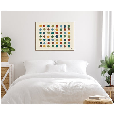 Meditation No.
3b by Kelly Knaga Framed Canvas Wall Art Print
