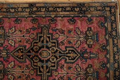 2x2.5 Vintage Farahan Sarouk Square Rug Mat by Old New House® - product image 6 for Resin Society