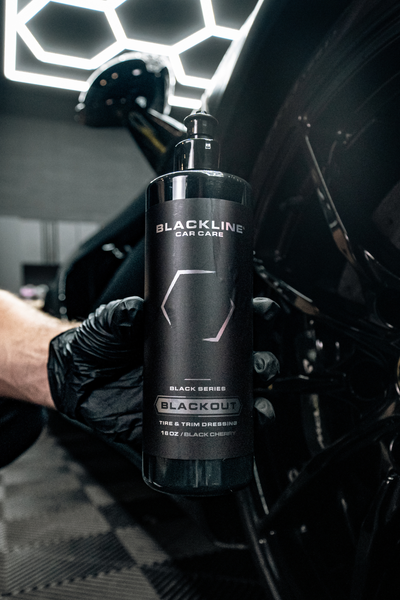 BLACKLINE® BLACKOUT TRIM & TIRE DRESSING by Blackline Car Care - product image 2 for Resin Society