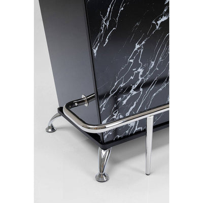 Bar Lady Rock Marble Look Black