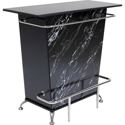 Bar Lady Rock Marble Look Black
