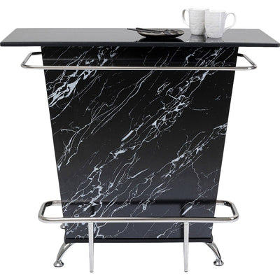 Bar Lady Rock Marble Look Black