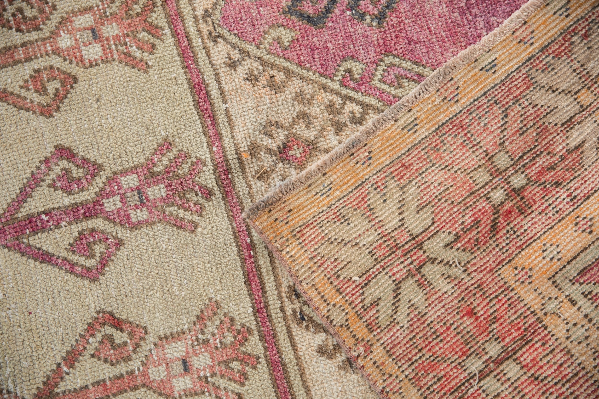 4.5x11.5 Vintage Distressed Oushak Rug Runner by Old New House® - product image 11 for Resin Society