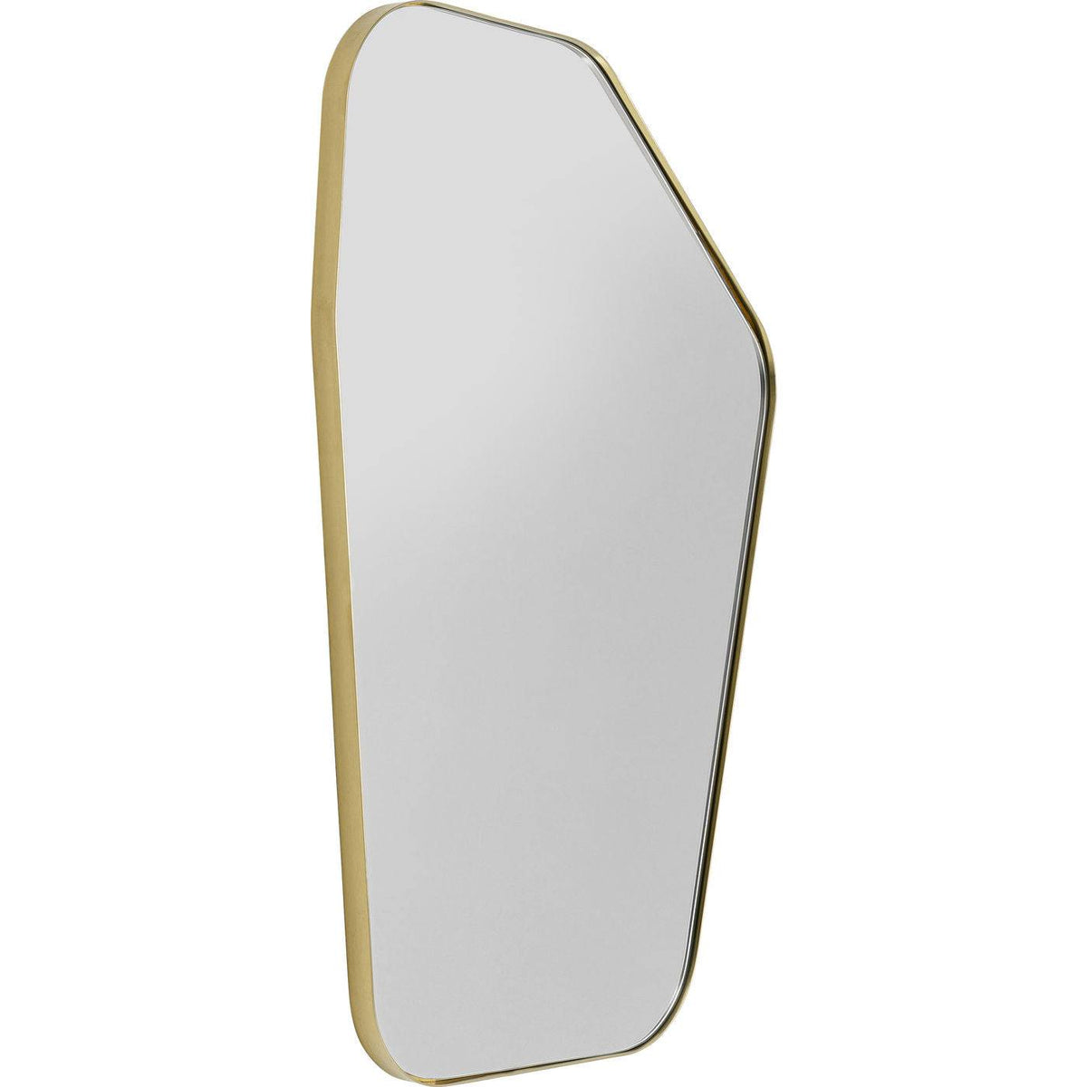 Wall Mirror Shape Brass 64x95cm by DEKOR - product image 4 for Resin Society