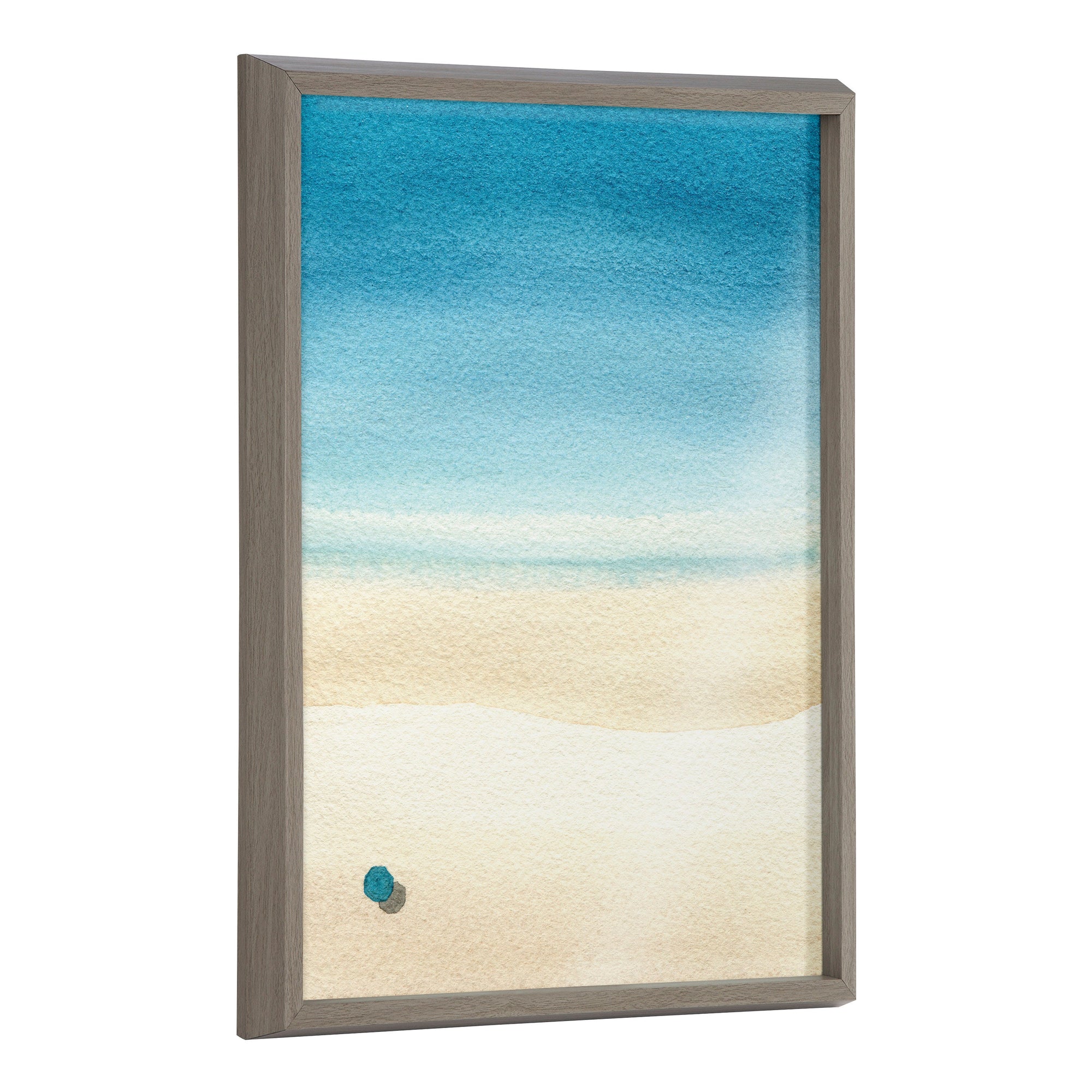 Blake Calm Morning Framed Printed Glass by kateandlaurel - main product image for Resin Society