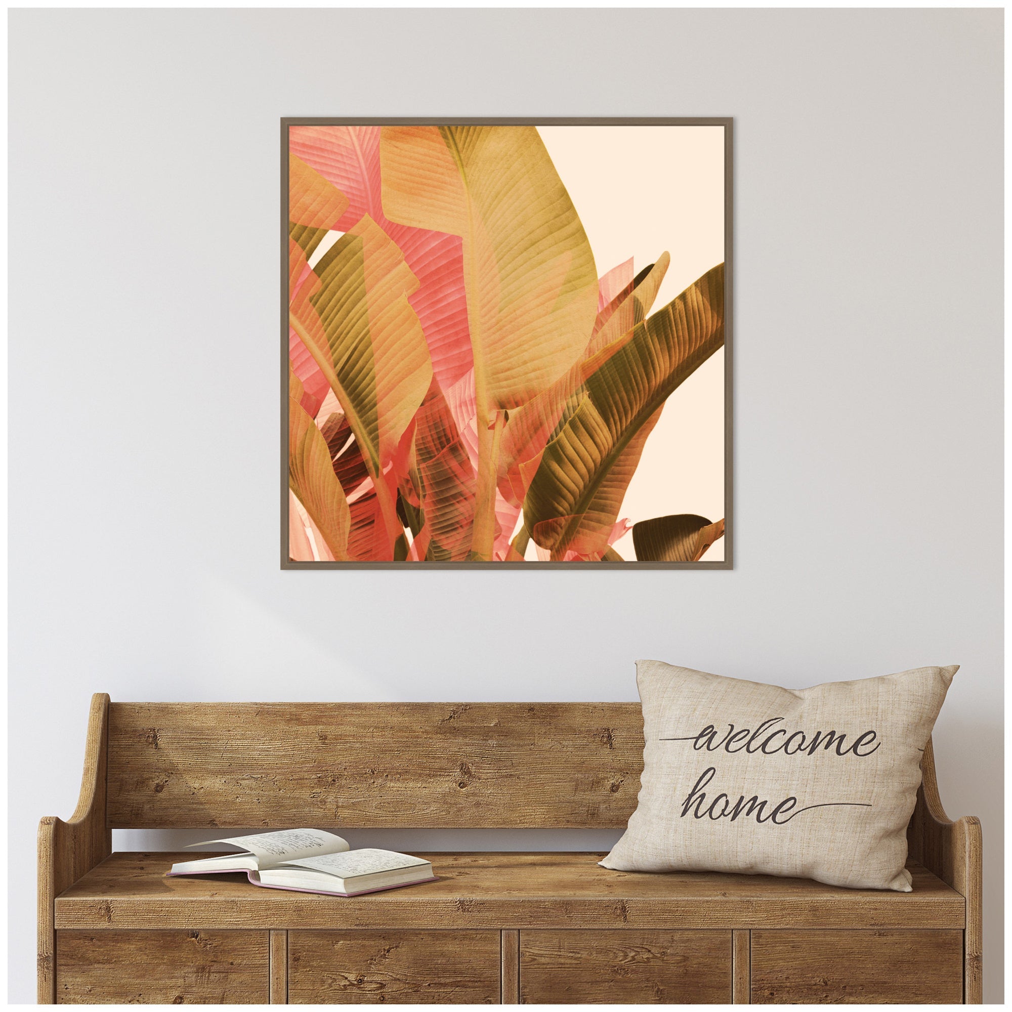 Summer Layers No.
1 by Alicia Bock Framed Canvas Wall Art Print