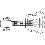 Wall Wardrobe Guitar 81cm